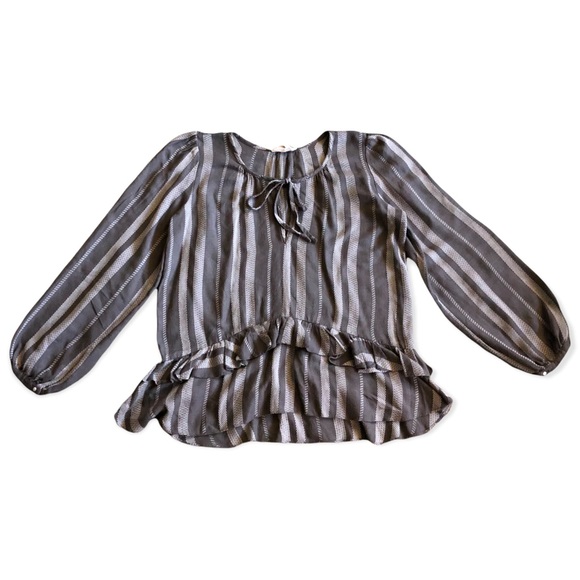 Anthropologie Nomad by Morgan Carper Macanta Ruffled Top size Small - Picture 11 of 13